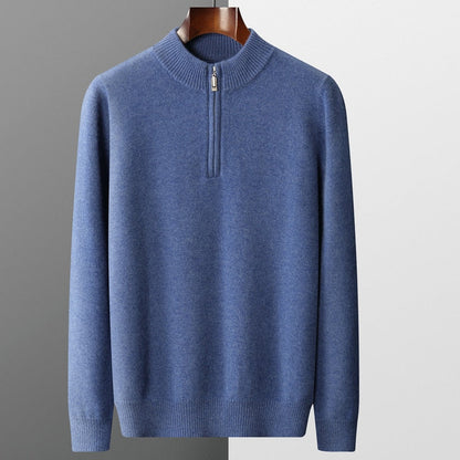 Fabio Cashmere Quarter-Zip