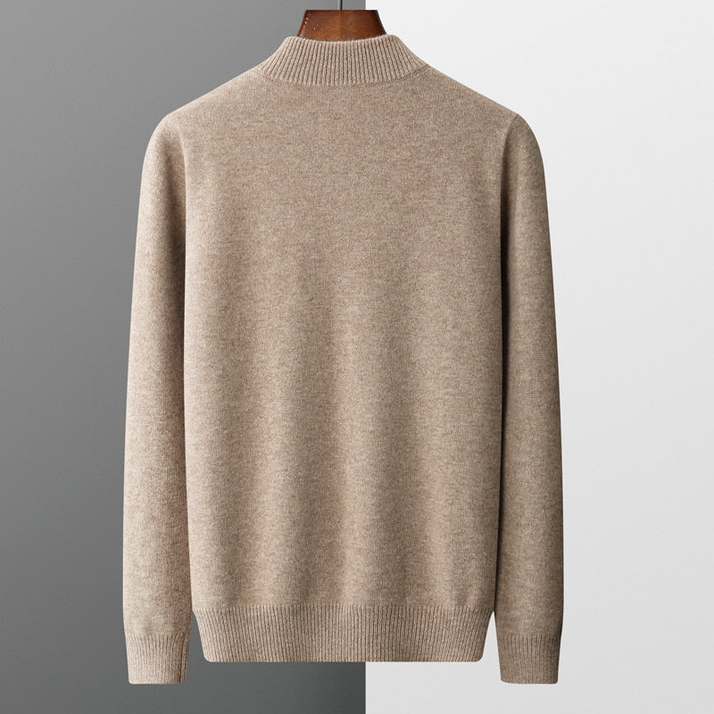 Fabio Cashmere Quarter-Zip